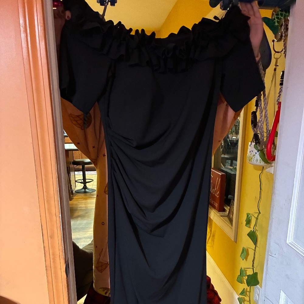 Black gown